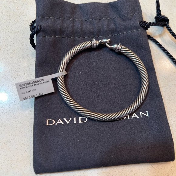 David Yurman Classic Cable Buckle Bracelet 5MM - Picture 3 of 6